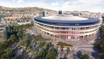 Vizualizace stadionu FC Barcelona po rekonstrukci